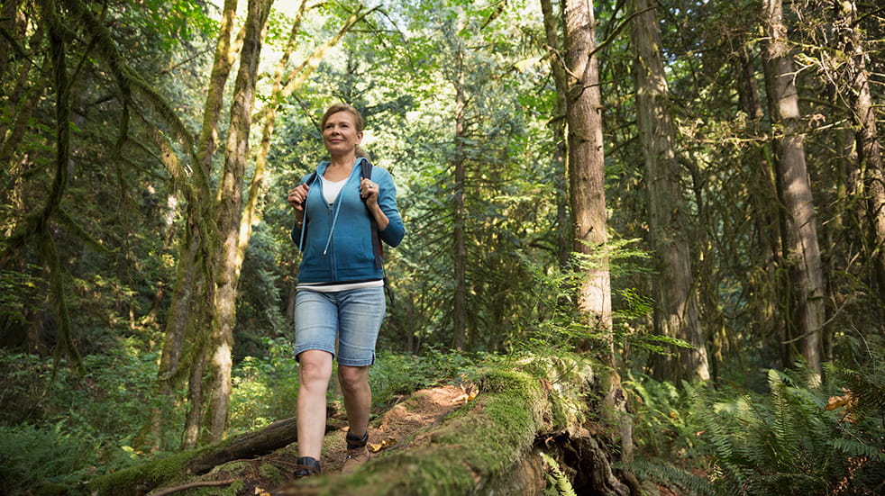 Walking for health: forest walk